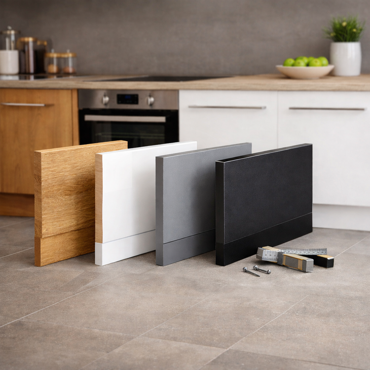 Kitchen plinth board