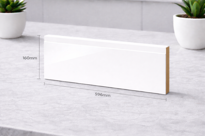 Gloss MDF Handleless Kitchen Doors & Drawer Fronts (Made to Measure)