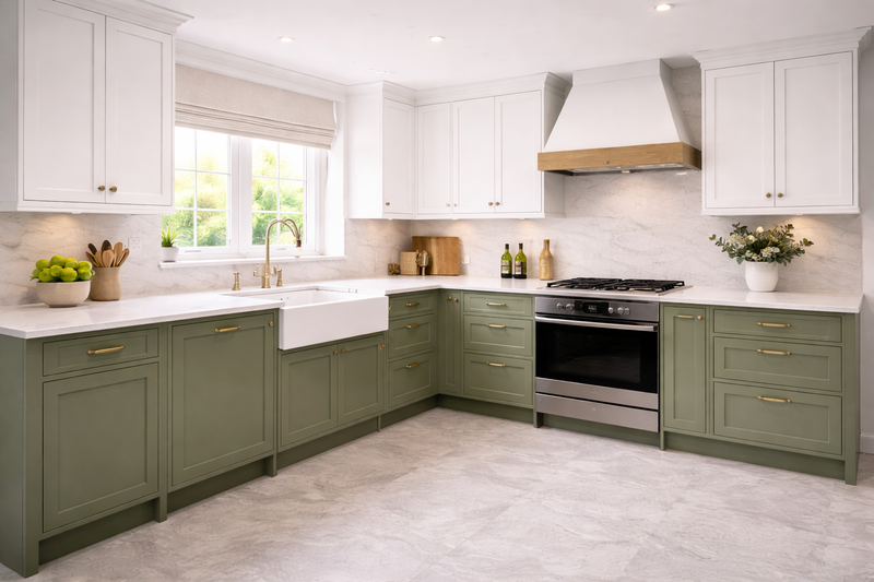 Modern Traditional Kitchen | Bespoke Design | Top Living