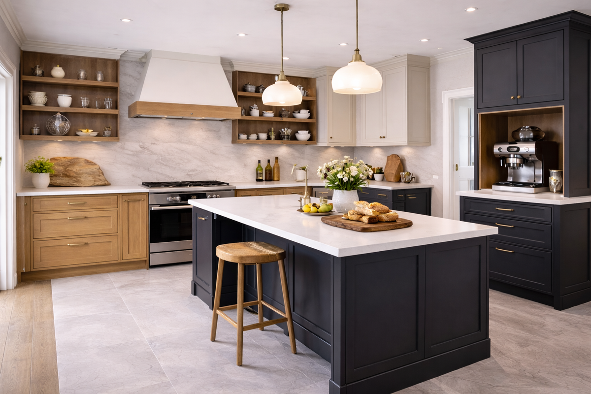 Modern Traditional Kitchen | Bespoke Design | Top Living