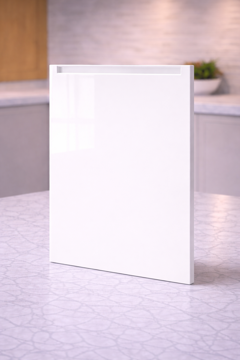 Gloss MDF Handleless Kitchen Doors & Drawer Fronts (Made to Measure)