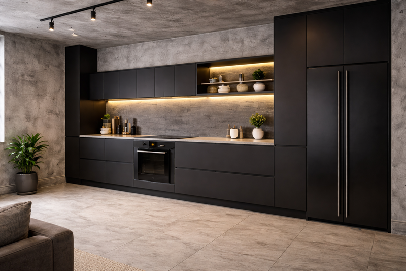 Handleless / J-Pull Kitchen Doors | Bespoke Design