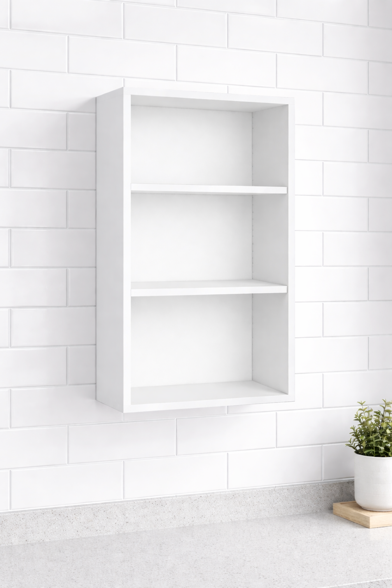 MFC  Flat Pack Kitchen Wall Unit Carcass – 720mm High | 300–1000mm Width