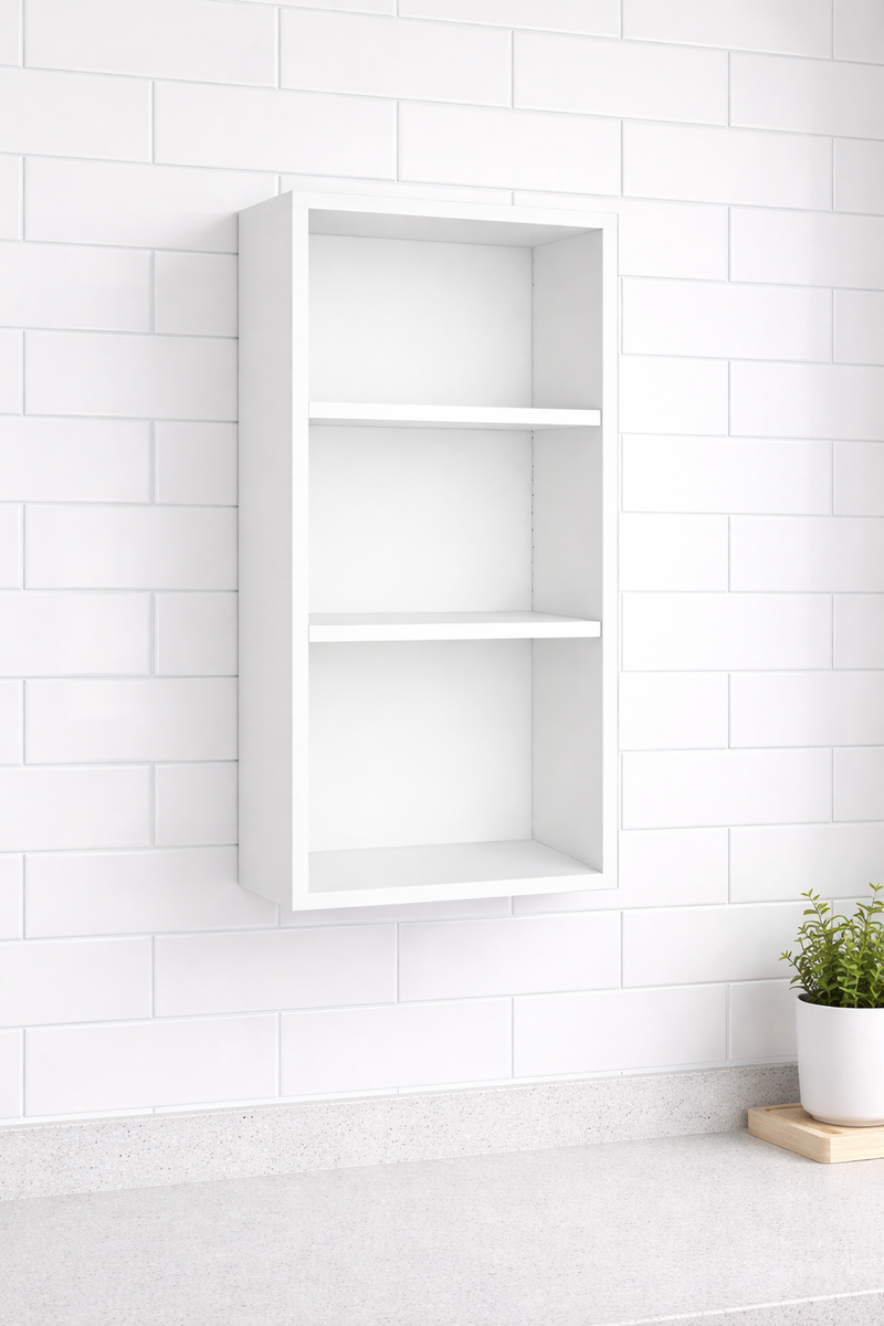 MFC  Flat Pack Kitchen Wall Unit Carcass – 720mm High | 300–1000mm Width