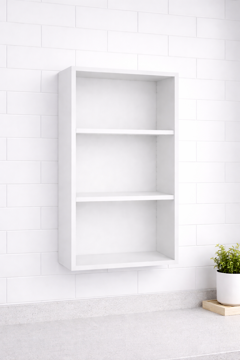 MFC  Flat Pack Kitchen Wall Unit Carcass – 720mm High | 300–1000mm Width