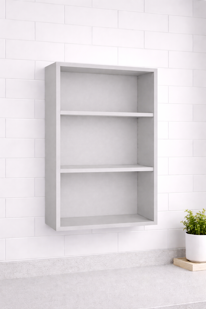 MFC  Flat Pack Kitchen Wall Unit Carcass – 720mm High | 300–1000mm Width