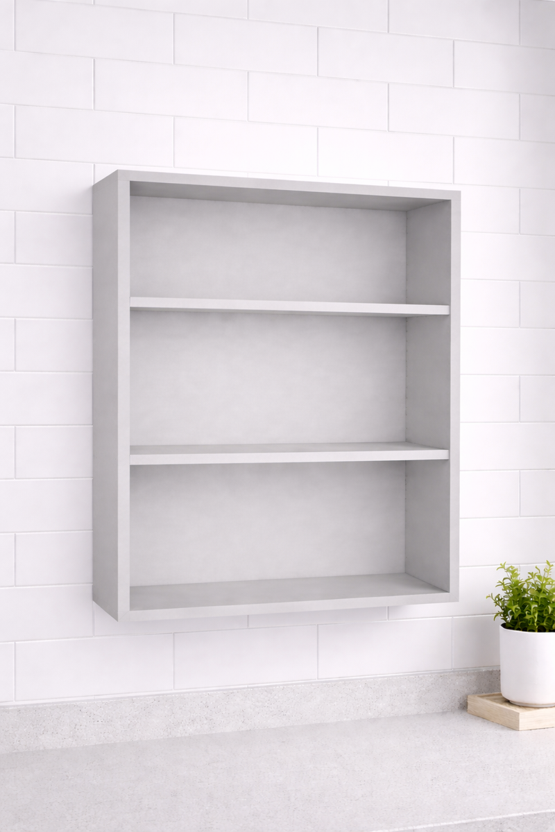 MFC  Flat Pack Kitchen Wall Unit Carcass – 720mm High | 300–1000mm Width