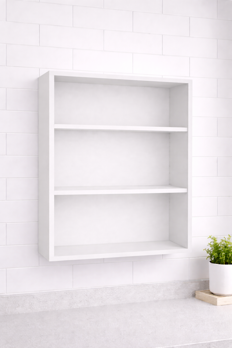 MFC  Flat Pack Kitchen Wall Unit Carcass – 720mm High | 300–1000mm Width