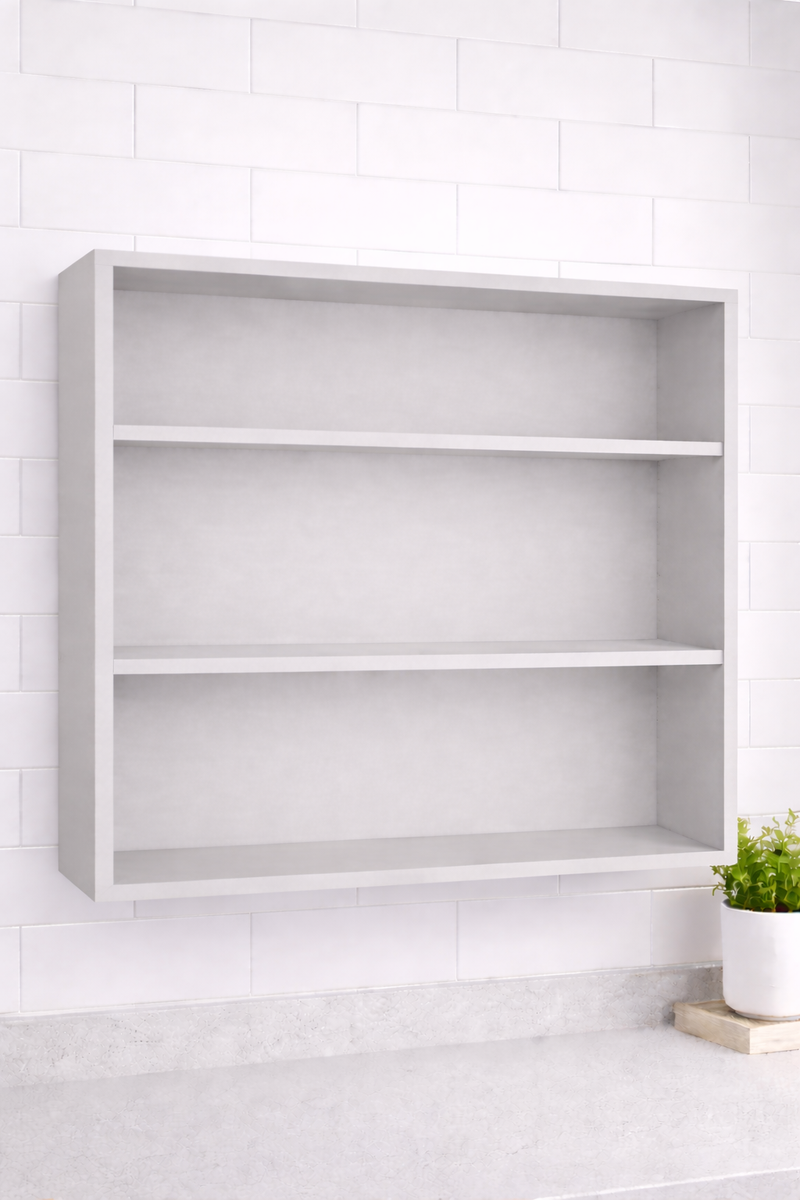 MFC  Flat Pack Kitchen Wall Unit Carcass – 720mm High | 300–1000mm Width