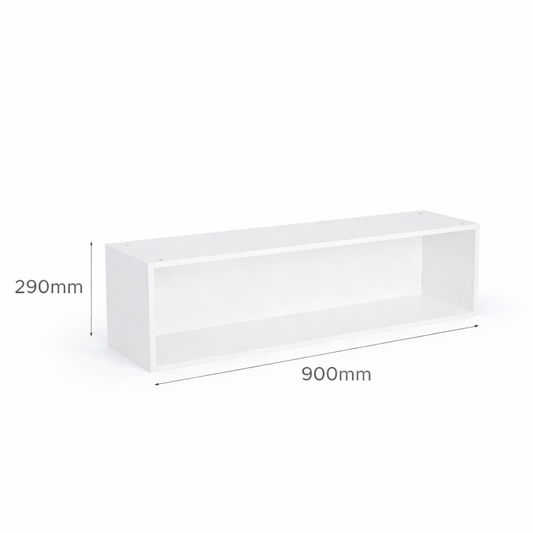 White Bridging Unit – Kitchen Wall Cabinet (290/360mm H x 600/900/1000mm W)