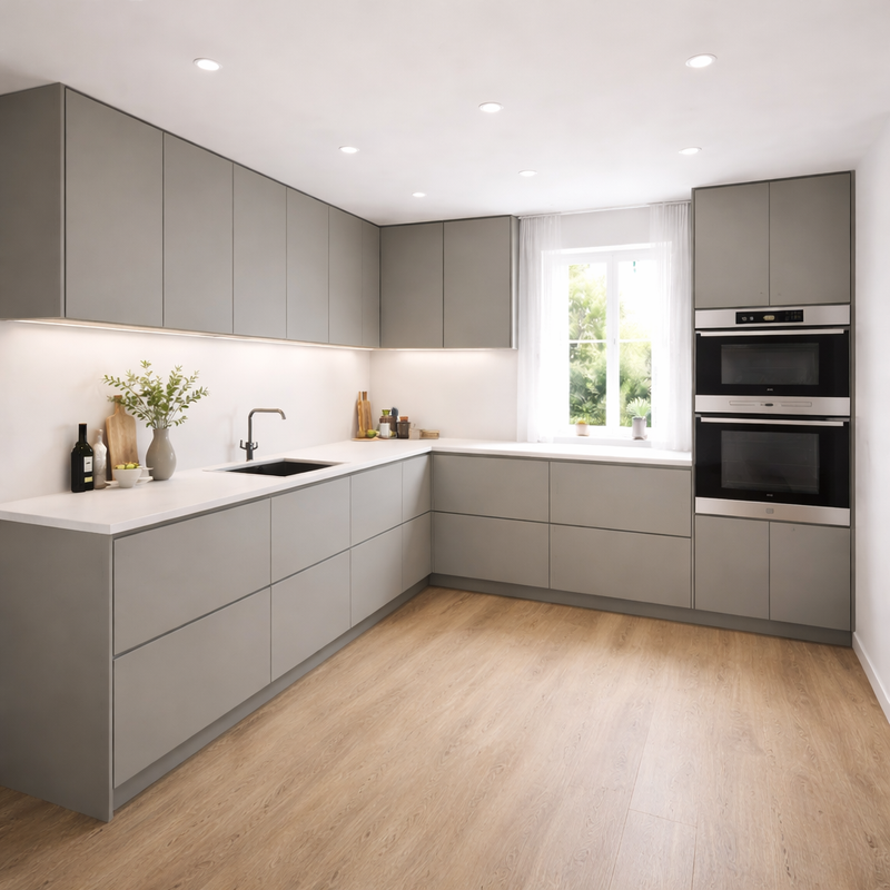 Modern Handleless Kitchen