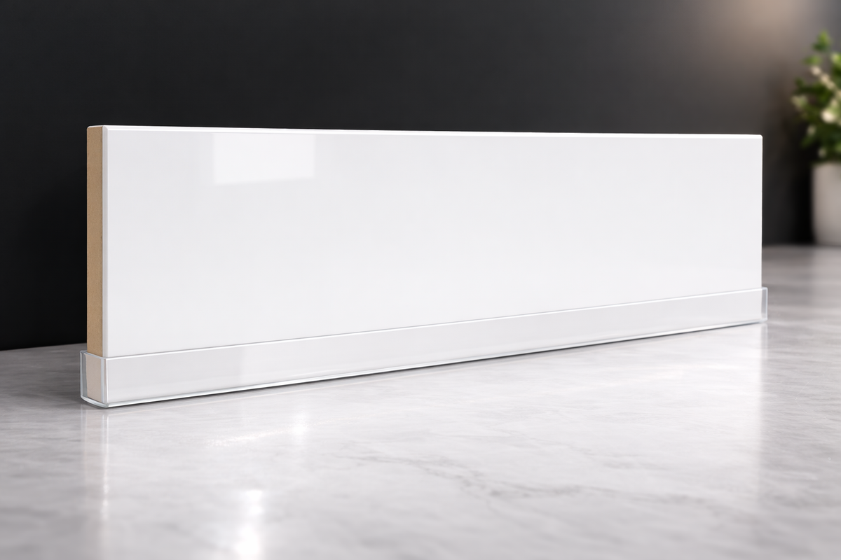 Gloss Plinth & PVC Plinth Sealing Strip 18mm Panel-Made 2 Measure