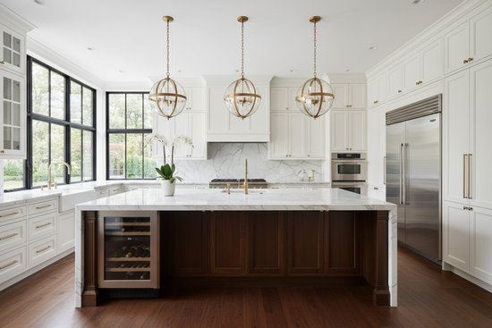 geneate an luxury kitchen image
